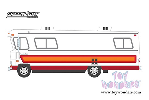 Greenlight - Heavy Duty Trucks Series 13 | Condor II RV (1972, 1/64 scale diecast model car, Orange/Maroon) 33130B/48