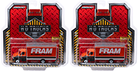 Greenlight - Heavy Duty Trucks Series 16 | International® Box Van FRAM Oil Filters (2013, 1/64 scale diecast model car, Orange) 33160B/48
