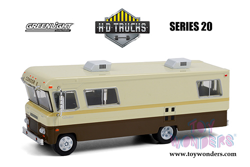 Greenlight - Heavy Duty Trucks Series 20 | Condor II RV (1972, 1/64 scale diecast model car, Beige/Brown) 33200B/48