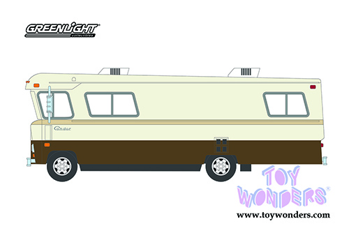 Greenlight - Heavy Duty Trucks Series 20 | Condor II RV (1972, 1/64 scale diecast model car, Beige/Brown) 33200B/48