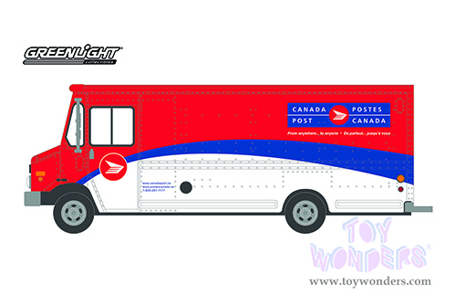 Greenlight - Heavy Duty Trucks Series 21 | Mail Delivery Vehicle - Canada Post (2019, 1/64 scale diecast model car, Red/White/Blue) 33210C/48
