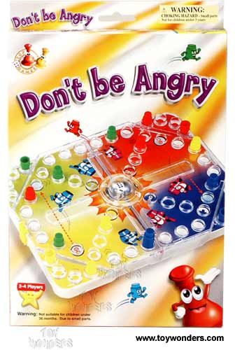 Don't Be Angry Game 3326A