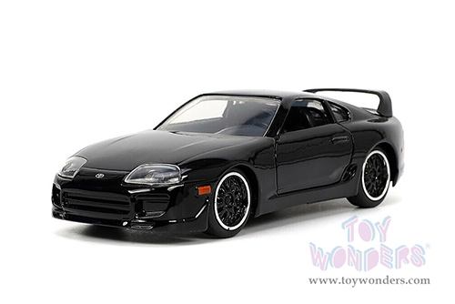 Jada Toys Fast & Furious - Toyota Supra Hardtop (1995, 1/32 scale diecast model car, Black) 33381/24