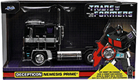Jada Toys - Hollywood Rides | TRANSFORMERS Decepticon Nemesis Prime® (1/24, diecast model car, Black) 33490
