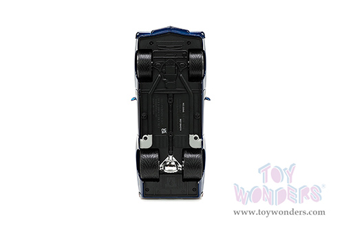 Jada Toys Bigtime Muscle - Pontiac&reg; GTO&reg; Hardtop (1971, 1/24 scale diecast model car, Dark Blue) 33545