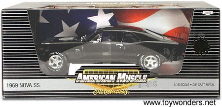 Chevy Nova SS396 (1969, 1:18, Black) 33865