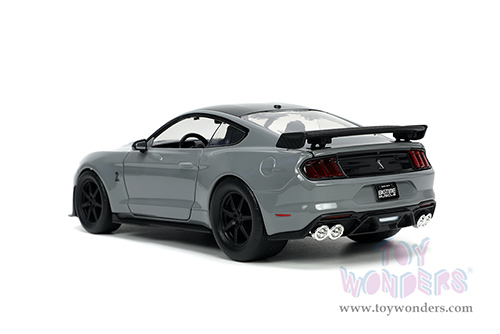 Jada Toys Bigtime Muscle - Ford Mustang Shelby&reg; GT500&reg; (2020, 1/24 scale diecast model car, Glossy Gray) 33931