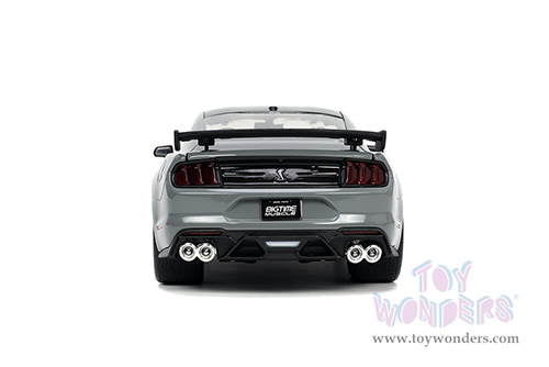 Jada Toys Bigtime Muscle - Ford Mustang Shelby&reg; GT500&reg; (2020, 1/24 scale diecast model car, Glossy Gray) 33931