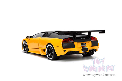 Jada Toys Hyper-Spec - Lamborghini Murciélago LP640 Hardtop (1/24 scale diecast model car, Orange/Black) 34028