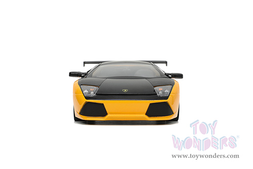 Jada Toys Hyper-Spec - Lamborghini Murciélago LP640 Hardtop (1/24 scale diecast model car, Orange/Black) 34028