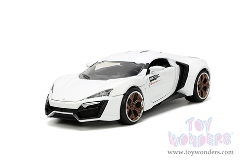Jada Toys Hyper-Spec - Lykan Hypersport Hardtop (1/24, diecast model car, White) 34030