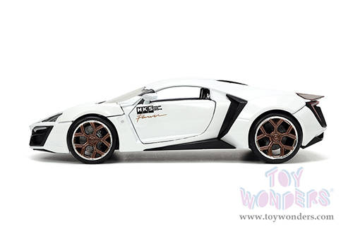 Jada Toys Hyper-Spec - Lykan Hypersport Hardtop (1/24, diecast model car, White) 34030