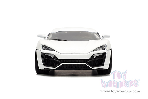 Jada Toys Hyper-Spec - Lykan Hypersport Hardtop (1/24, diecast model car, White) 34030