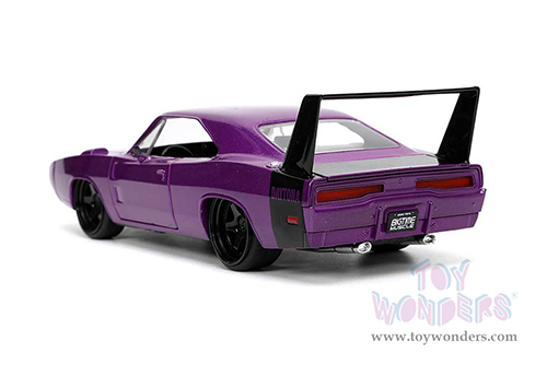 Jada Toys Bigtime Muscle - Dodge Charger Daytona (1969, 1/24 scale diecast model car, Purple) 34036/4