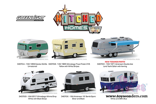 Greenlight - Hitched Homes Series 7 (1/64 scale diecast model car, Asstd.) 34070/48