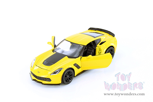 Showcasts® Collectibles - Chevrolet® Corvette® Z06 Hardtop (2015, 1/24 scale diecast model car, Asstd.) 34133 MAP: $19.99 