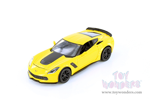 Showcasts® Collectibles - Chevrolet® Corvette® Z06 Hardtop (2015, 1/24 scale diecast model car, Asstd.) 34133 MAP: $19.99 