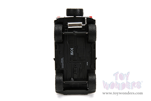 Jada Toys Just Trucks - Jeep® Wrangler with Extra Wheels (2007, 1/24 scale diecast model car, Light Gray/Black) 34194