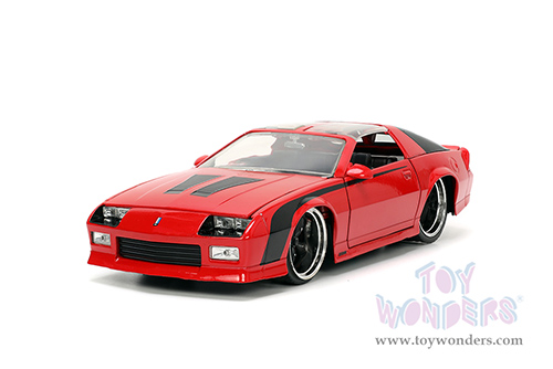 Jada Toys Bigtime Muscle - Chevrolet® Camaro® Z28 (1985, 1/24 scale diecast model car, Red) 34196