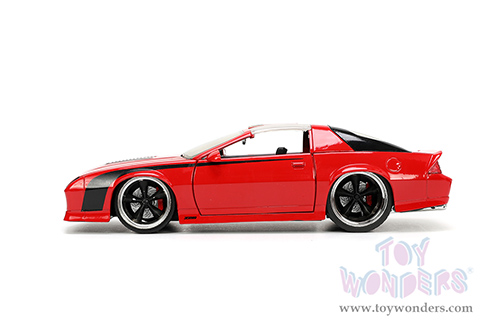 Jada Toys Bigtime Muscle - Chevrolet® Camaro® Z28 (1985, 1/24 scale diecast model car, Red) 34196