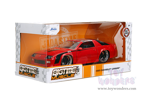 Jada Toys Bigtime Muscle - Chevrolet® Camaro® Z28 (1985, 1/24 scale diecast model car, Red) 34196