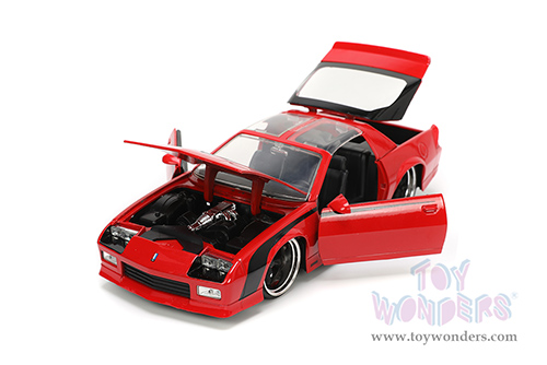 Jada Toys Bigtime Muscle - Chevrolet® Camaro® Z28 (1985, 1/24 scale diecast model car, Red) 34196