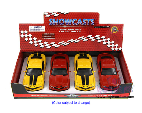 Showcasts Collectibles - Chevrolet Camaro Hard Top (2010, 1/24 scale diecast model car, Asstd.) 34207