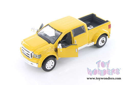 Showcasts Collectibles - Ford Mighty F-350 Super Duty Pickup (1/31, scale diecast model car, Yellow) 34213