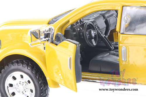 Showcasts Collectibles - Ford Mighty F-350 Super Duty Pickup (1/31, scale diecast model car, Yellow) 34213