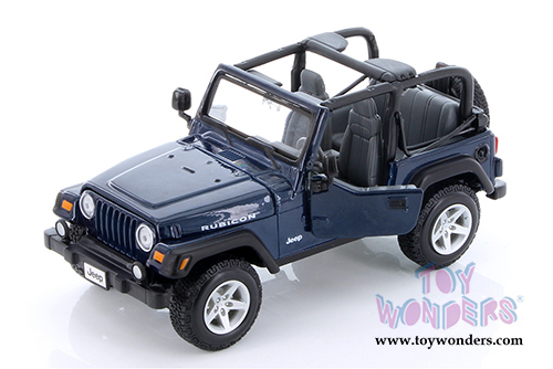 Showcasts® Collectibles - Jeep® Wrangler Rubicon Convertible (1/27 scale diecast model car, Asstd.) 37245 MAP: $19.99