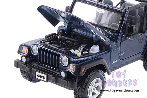 Showcasts® Collectibles - Jeep® Wrangler Rubicon Convertible (1/27 scale diecast model car, Asstd.) 37245 MAP: $19.99
