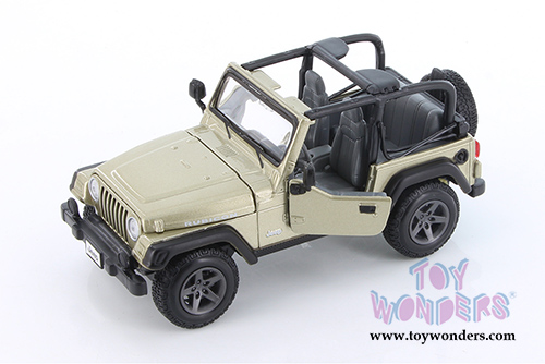 Showcasts® Collectibles - Jeep® Wrangler Rubicon Convertible (1/27 scale diecast model car, Asstd.) 37245 MAP: $19.99