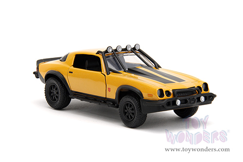Jada Toys - Hollywood Rides | TRANSFORMERS 7 Chevrolet&reg; Camaro&reg; Bumblebee (1977, 1/32, diecast model car, Yellow/Black stripes) 34258/24