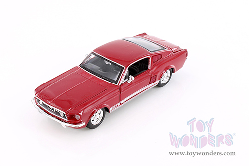 Showcasts® Collectibles - Ford Mustang GT-500 Hard Top (1967, 1/24 scale diecast model car, Asstd.) 37260 MAP: $19.99