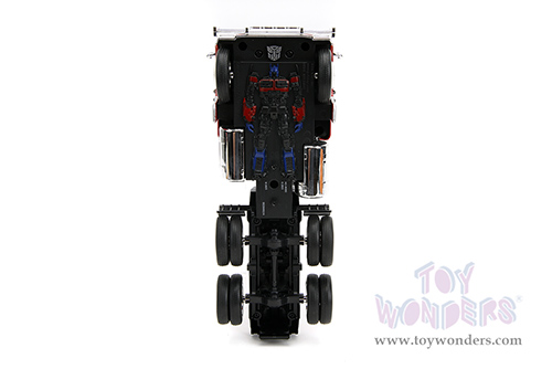 Jada Toys - Hollywood Rides | TRANSFORMERS 7 Optimus Prime® Tractor Truck "Rise of the Beasts" (1/24, diecast model car, Red/Blue with Silver Stripes) 34262/4