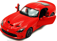Show product details for Maisto - Dodge SRT Viper GTS Hard Top (2013, 1/24 scale diecast model car, Asstd.) 34271