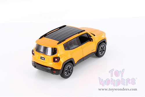 Showcasts® Collectibles - Jeep® Renegade SUV (2017, 1/24 scale diecast model car, Orange) 38282OR MAP: $22.99