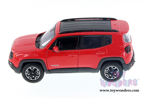 Maisto - Special Edition | Jeep Renegade SUV (2017, 1/24 scale diecast model car, Red) 31282R