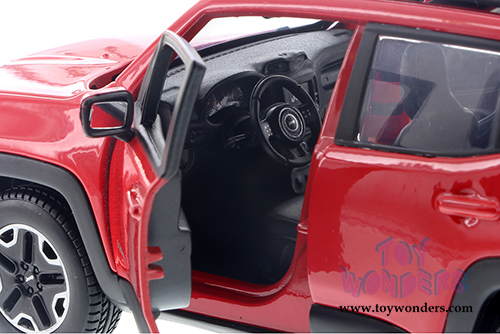 Maisto - Special Edition | Jeep Renegade SUV (2017, 1/24 scale diecast model car, Red) 31282R