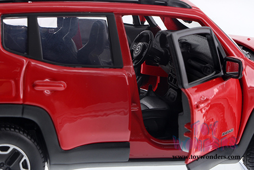 Maisto - Special Edition | Jeep Renegade SUV (2017, 1/24 scale diecast model car, Red) 31282R