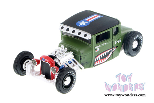 Maisto Custom Shop - Ford Model A (1929, 1/24 scale diecast model car, Green) 34354