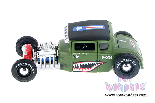 Maisto Custom Shop - Ford Model A (1929, 1/24 scale diecast model car, Green) 34354