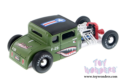 Maisto Custom Shop - Ford Model A (1929, 1/24 scale diecast model car, Green) 34354