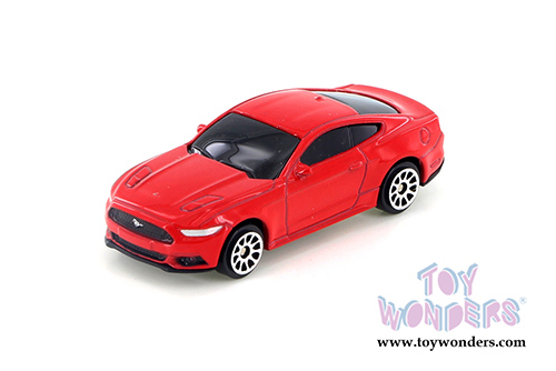 RMZ City - Ford Mustang Hardtop (2015, 3" diecast model car, Red) 344028S