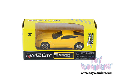 RMZ City - Chevrolet&reg; Corvette&reg; Grand Sport&trade; Hard Top (3" diecast model car, Yellow) 344033S