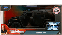 Show product details for Jada Toys Fast & Furious - Agency SUV "Fast X" (1/32 scale diecast model car, Matte Black) 34449