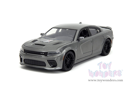 Jada Toys Fast & Furious - Dodge Charger SRT Hellcat "Fast X" (2021, 1/24 scale diecast model car, Gray) 34472