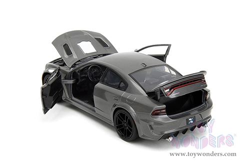 Jada Toys Fast & Furious - Dodge Charger SRT Hellcat "Fast X" (2021, 1/24 scale diecast model car, Gray) 34472