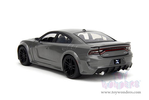 Jada Toys Fast & Furious - Dodge Charger SRT Hellcat "Fast X" (2021, 1/24 scale diecast model car, Gray) 34472