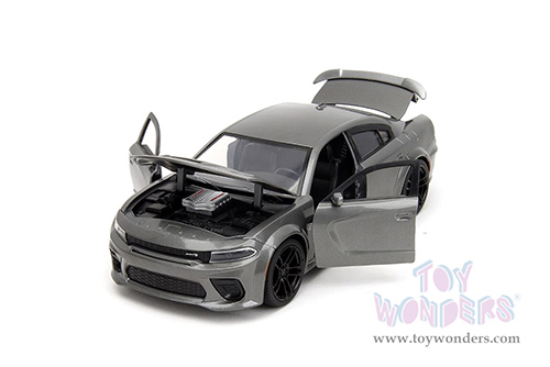 Jada Toys Fast & Furious - Dodge Charger SRT Hellcat "Fast X" (2021, 1/24 scale diecast model car, Gray) 34472